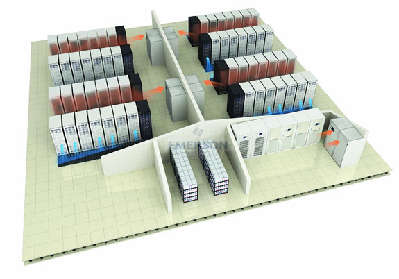 艾默生UPS中型數據中心解決方案